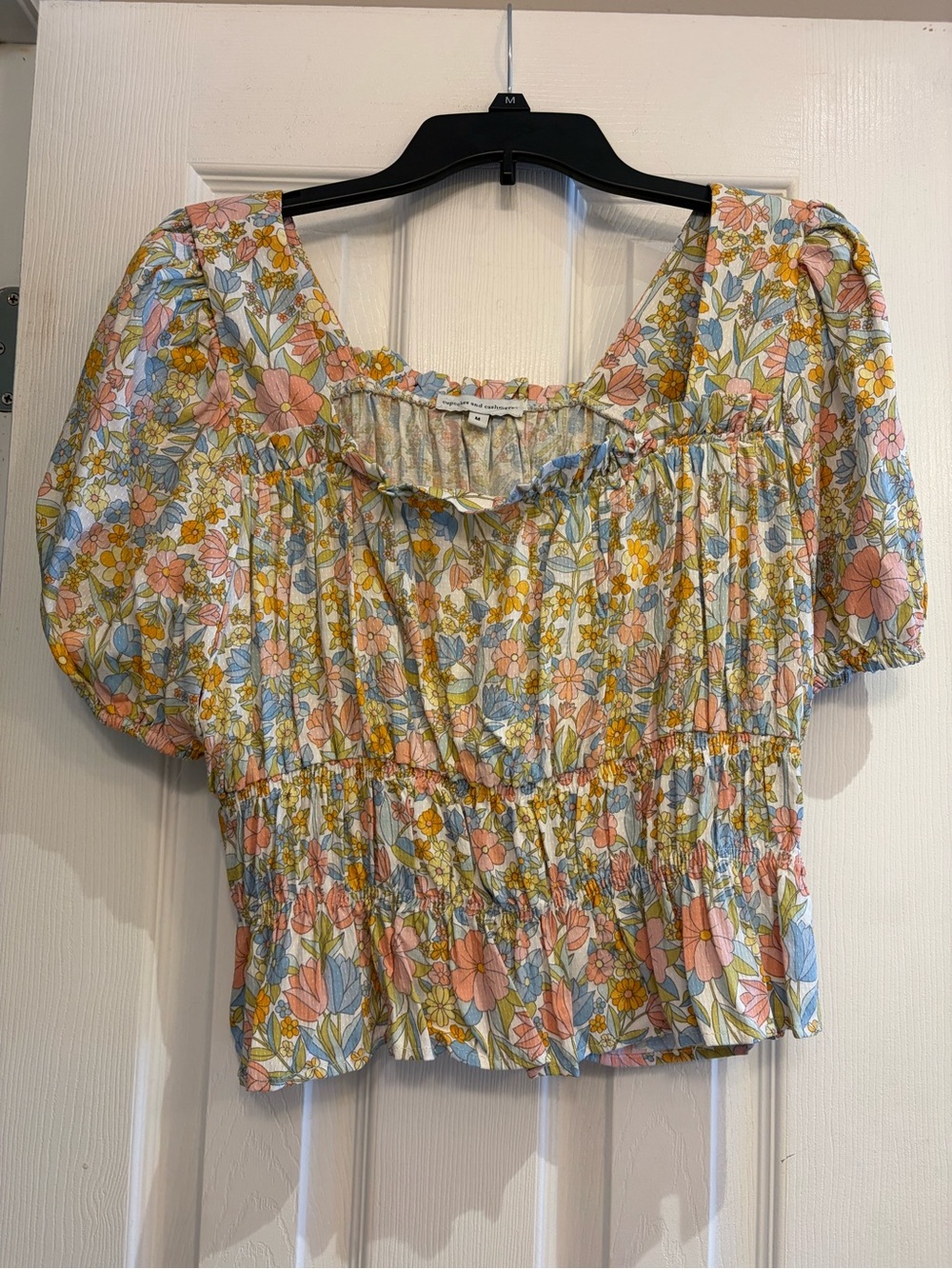 Women’s Cropped Floral Top